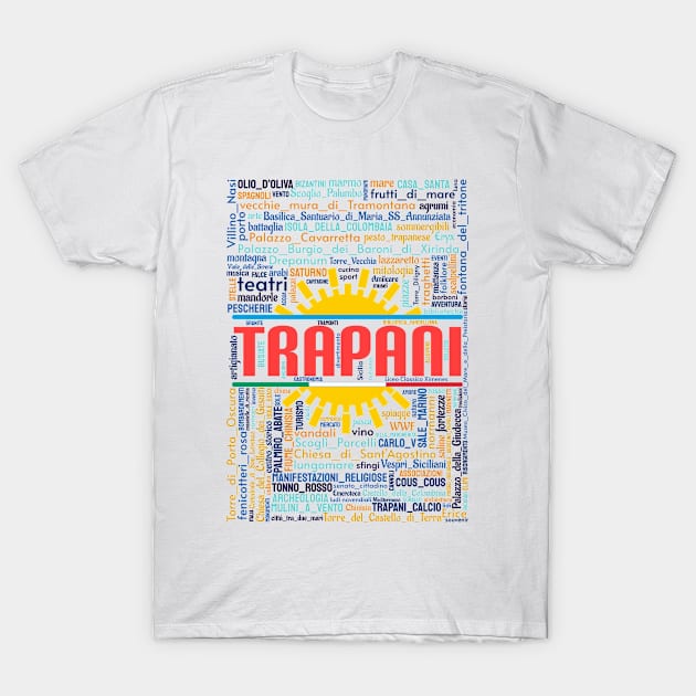 Wordart: Trapani T-Shirt by Condormax